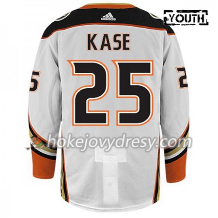 Dětské Hokejový Dres Anaheim Ducks KASE 25 Adidas Bílá Authentic